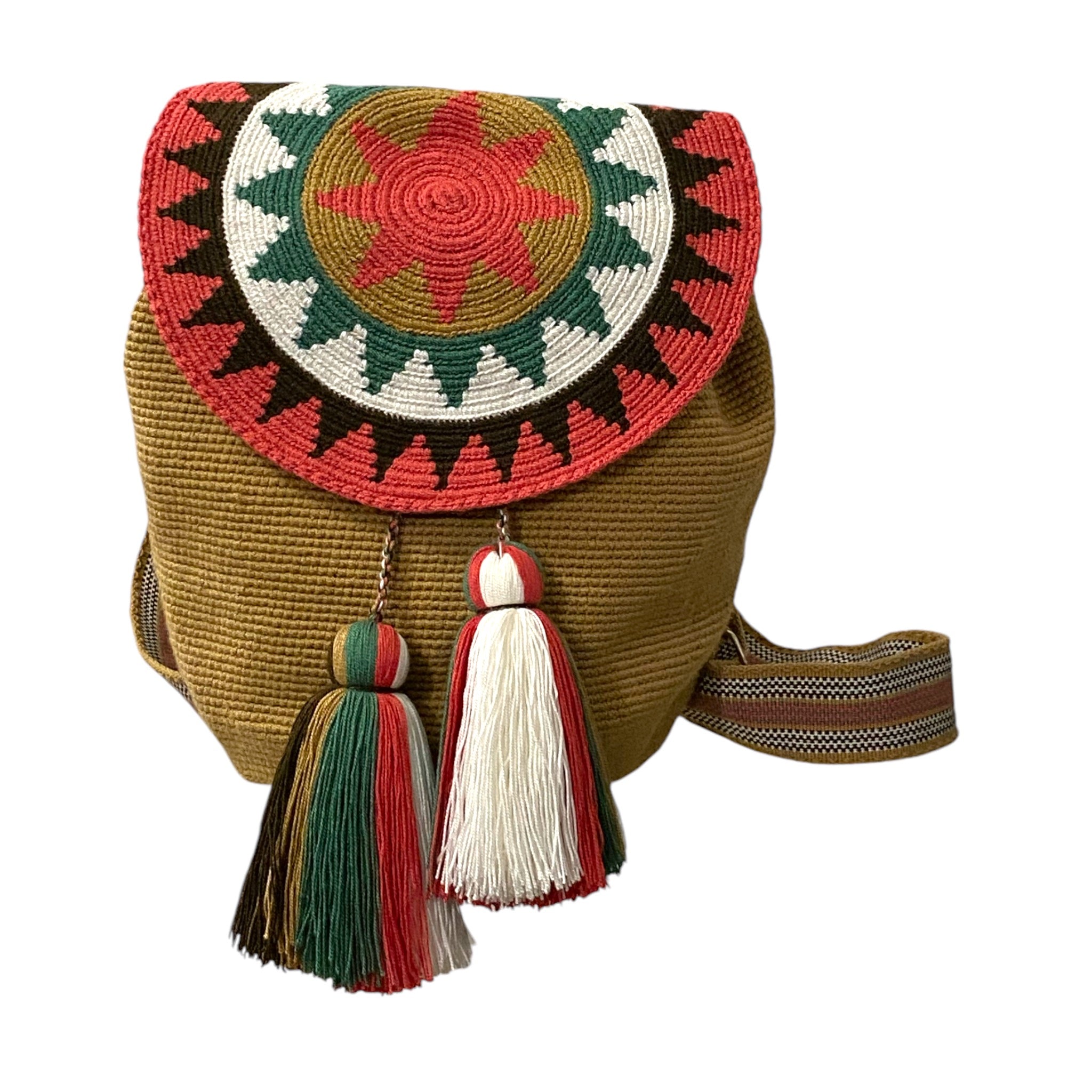 Spectacular Wayuu backpack to wear online on all occasions