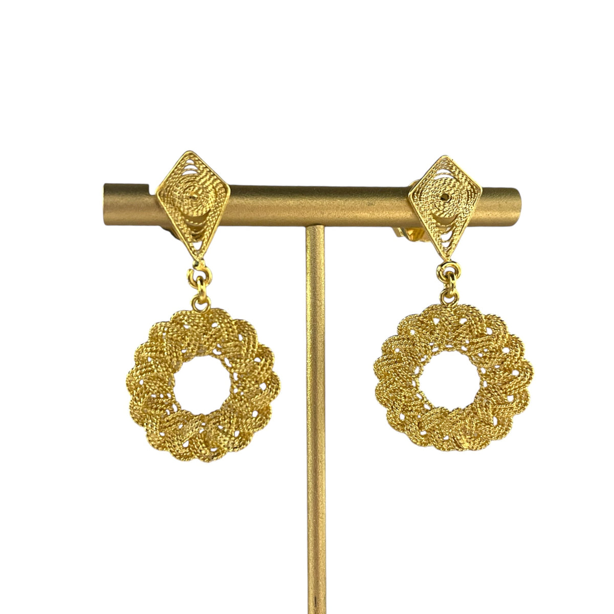 Filigree Earrings - Stud